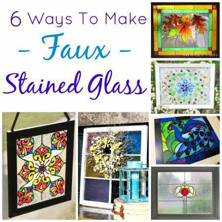 Stained Glass is a beautiful thing.  Unfortunately, it’s become harder to come by the more time goes on.�  Did you know that you can you can make your own FAUX stained glass art for a fraction… Diy Stained Glass Window, Diy Staining, Stained Glass Paint, Making Stained Glass, Astuces Diy, Beach Glass Art, Stained Glass Diy, Stained Glass Crafts, Faux Stained Glass