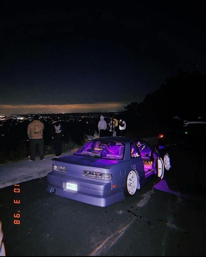 Night Vibes ✌️  @kobetheawesome #iconiccars #cars #car Car Poses, Tokyo Night, Kids Night, Neon Nights, Night Vibes, Night Driving, Drift Cars, Tuner Cars, Pretty Cars