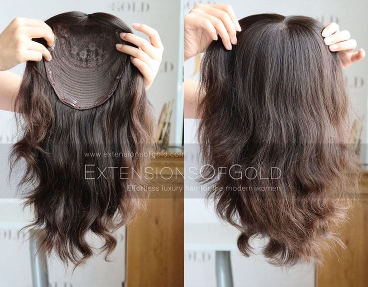 Availability: In Stock You need to pay a deposit $10 USD for each order. We'll send you the price and order details for confirmation before production or shipment. You need to pay all installment payments before shipping.  Brand: ExtensionsOfGold Item Number: D072002 Collection: Human Hair Toppers Material: 100% Indina Remy Human Hair Base: 7x8" Wefted with 4x4" Hand Tied Silk Top Approx. Length: 12" Overall Density: Medium 130% Color: As Shown, Natural Brown Black Texture: As Shown, Natural Wav Human Hair Toppers, Hair Toupee, Human Hair Clip Ins, Hairpieces For Women, Hair Topper, Hair Help, Best Wigs, Dump Cake, Hair Toppers