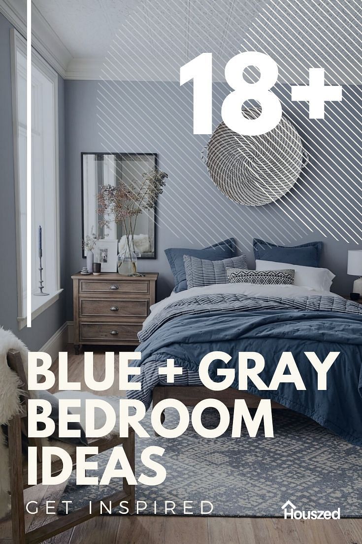 blue and gray bedroom ideas to get inspired