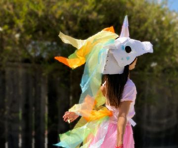 Build A Unicorn, Craft With Felt, 2023 Halloween Costumes, Academic Activities, Unicorn Costume Kids, Halloween Science, Photo Sharing App, Kids Pretend Play, Unicorn Costume