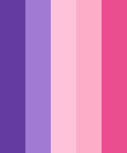 an image of a color palette with different shades and colors in the same section, including pink