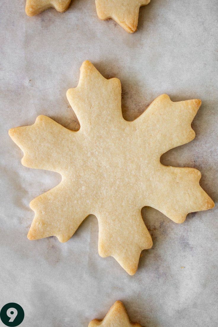 some cookies that are laying on a table