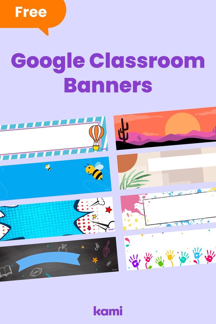 Free Google Classroom banners on a purple background, multi colour fun banners. Google Classroom Headers Free, Google Classroom Banner Aesthetic, School Banner Design Ideas, Google Classroom Banner, Ag Education, Classroom Wishlist, Welcome Banners, Colorful Classroom, Classroom Background