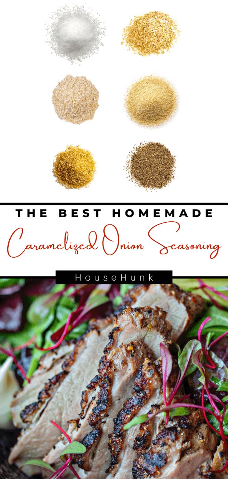 the best homemade cranberry and onion seasoning recipe is shown in three different images