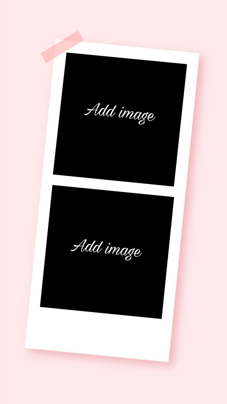 two black and white cards with the words add image