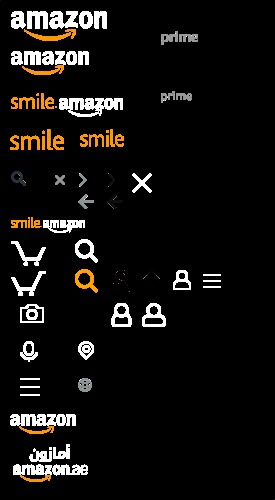 the words smile, smile and smile are arranged in different font styles on a white background