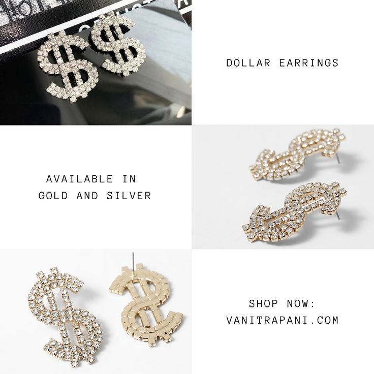 Another day, another dollar kinda mood! Just can't get enough of these stunning studded dollar earrings. Experiment with its looks: wear this pair to a party or to day event, it will fit in everywhere and make you stand out! 🌟Gold Aesthetic. 🌟Light weight and comfortable! 🌟 They are versatile, perfect for gifting. 🌟All items come in a box and bubble mailers for extra protection. 💎Message me for Bulk pricing Do peep at our other earrings and items from our shop! 👇👇👇 You have a great taste Trendy Bling Jewelry As A Gift, Trendy Crystal Earrings For Wedding, Trendy Crystal Wedding Earrings For Pierced Ears, Metal Plug Earrings For Party, Chic Bling Jewelry For Gifts, Trendy Silver Crystal Earrings For Evening, Trendy Gold Crystal Earrings For Wedding, Summer Party Jewelry For Pierced Ears, Summer Party Jewelry For Pierced