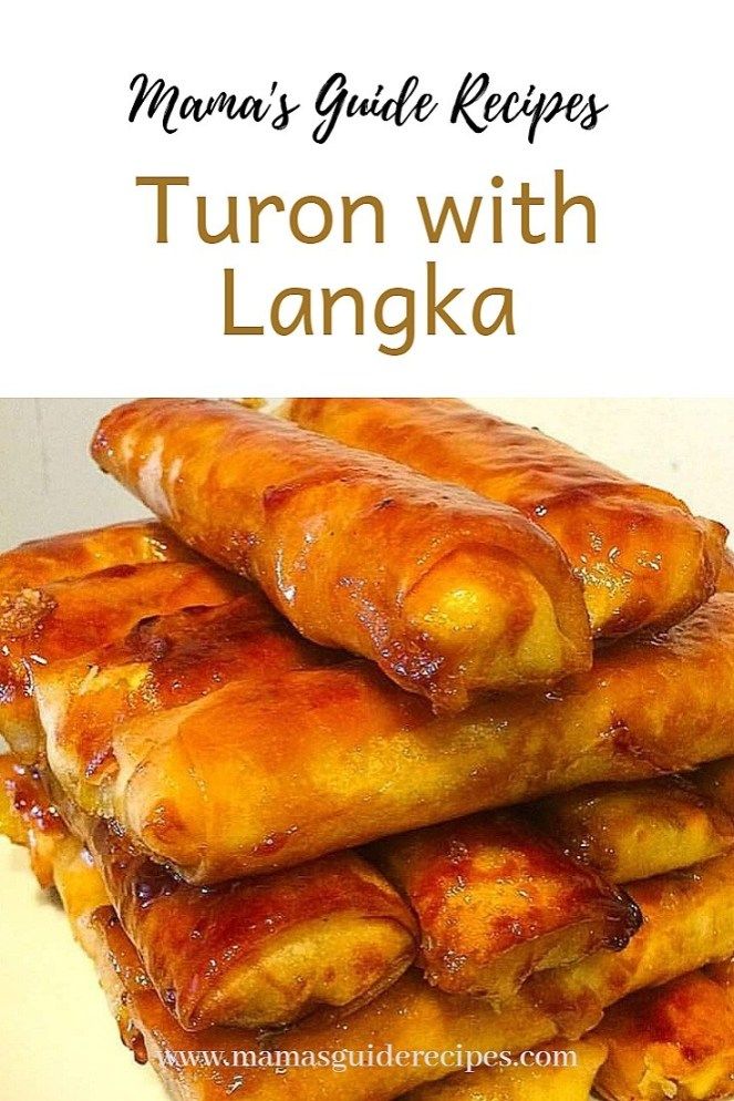 TURON WITH LANGKA Turon With Langka, Philipino Dessert, Phillipino Recipes, Banana Turon, Turon Recipe, Banana Lumpia, Pinoy Dishes, Pinoy Recipe, Beautiful Philippines