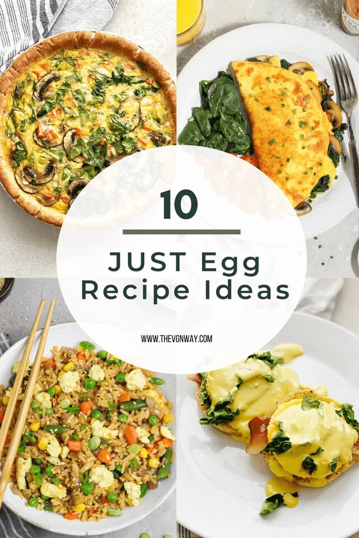 the top ten egg recipes for breakfast and brunch are shown in this collage