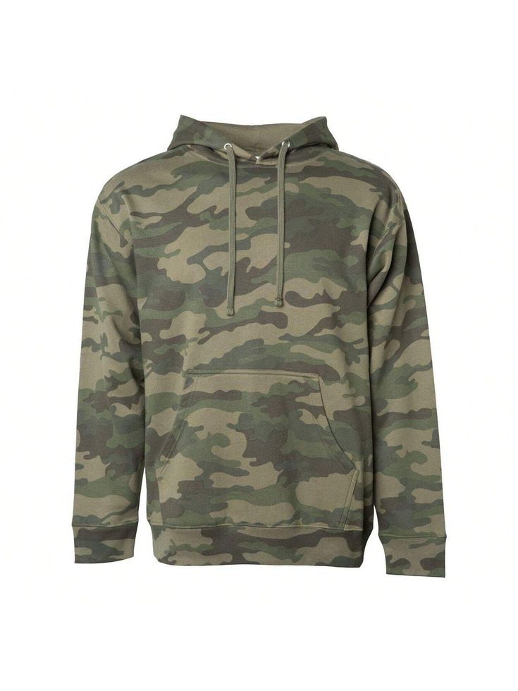 8.5 oz./yd (US) 14.1 oz./L yd (CA), 80/20 cotton/polyester blend fleece with 100% cotton face, 20 singles (Solid, Camo Colors & Gunmetal Heather)  . Heather colors, Safety Colors, Neon Pink are 55/45 cotton/polyester. Grey Heather is 75/25 cotton/polyester. Standard fit. Jersey lined hood. Split-stitched double-needle sewing on all seams. Twill neck tape. 1x1 ribbing at cuffs & waistband. Metal eyelets. Pouch pocket. Tear away label. Looking for a Black Hooded Sweatshirt?  "CLICK HERE to shop an Camouflage Cotton Sweatshirt With Drawstring Hood, Camouflage Cotton Hoodie With Long Sleeves, Camouflage Long Sleeve Cotton Hoodie, Camouflage Fleece Hoodie Sweatshirt, Camouflage Cotton Hooded Sweatshirt, Camouflage Cotton Crew Neck Sweatshirt, Camouflage Cotton Sweatshirt For Streetwear, Fall Camouflage Cotton Sweatshirt, Casual Camouflage Cotton Hoodie