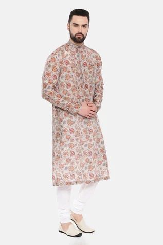 Shop for Mayank Modi - Men Grey Muslin Floral Print Kurta Set for Men Online at Aza Fashions Long Sleeve Floral Print Sherwani For Festive Occasions, Long Sleeve Printed Traditional Wear For Eid, Long Sleeve Floral Print Traditional Wear For Festivals, Floral Print Long Sleeve Traditional Wear For Festivals, Festivals Long Sleeve Floral Print Traditional Wear, Cotton Traditional Wear With Floral Print And Long Sleeves, Festive Printed Traditional Wear With Long Sleeves, Multicolor Long Sleeve Kurta With Naqshi, Printed Long Sleeve Traditional Wear For Eid