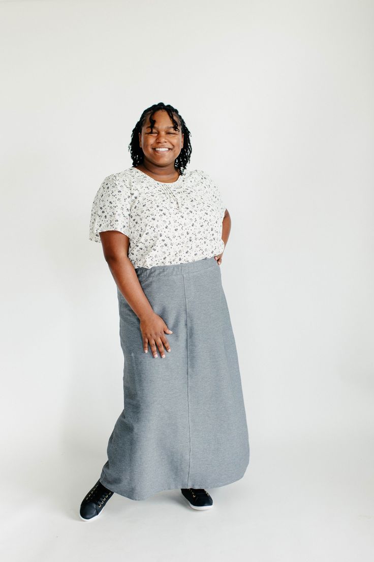 With the look of real denim but the feel of a quality knit, comfort is the key element in our exclusively designed Caroline skirt. The quick, pull-on style makes this skirt an effortless option for wherever your day might take you - running errands, making dinner, playing with the kids, or a quick trip to the coffee shop to grab your favorite latte. Soft, comfortable knit denim fabric Light Khaki 65% Cotton 30% Polyester 5% Spandex All Other Colors 70% Rayon 25% Polyester 5% Spandex Hand Wash Co Casual Medium Wash Midi Skirt, Casual Medium Wash Denim Skirt With Elastic Waistband, Casual Long Skirt For Everyday Wear, Relaxed Denim Skirt With Elastic Waistband, Relaxed Fit Denim Skirt With Elastic Waistband, Denim Skirt With Elastic Waistband, Relaxed Fit, Casual Everyday Skirt With Elastic Waistband, Everyday Fall Lined Skirt, Casual Skirt With Elastic Waistband For Everyday