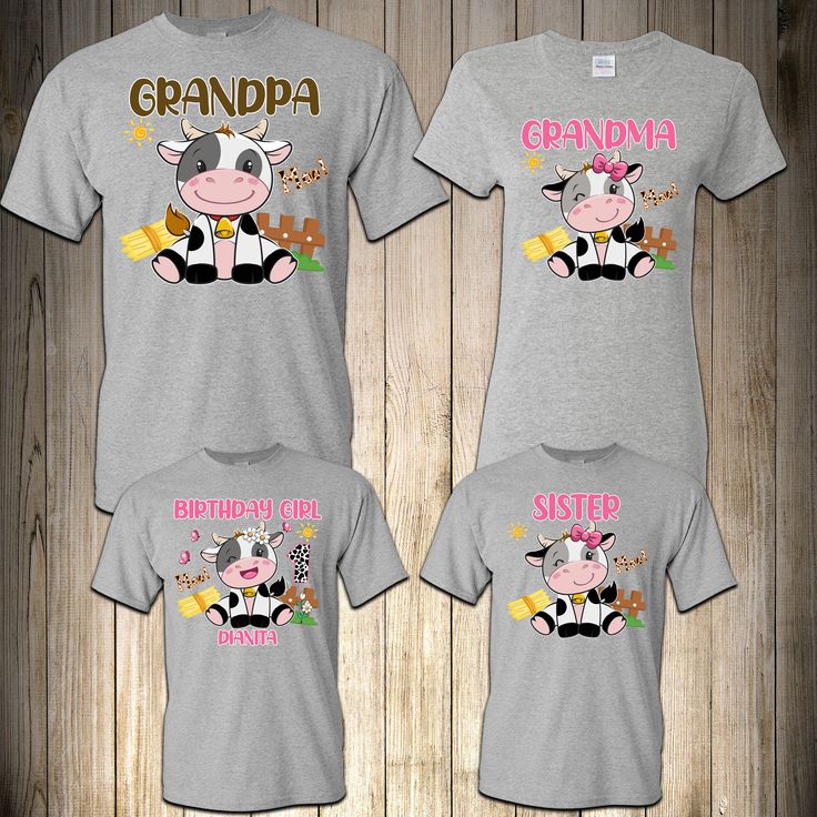 Cow Birthday Girl Shirt, Birthday Girl, Birthday Boy, Matching Cow Family Birthday shirt, Farm Birthday Shirt,Personalized Birthday Shirt Farm Birthday Shirt, Cow Baby Showers, Gender Reveal Shirts, Cow Birthday, Family Birthday Shirts, Personalized Birthday Shirts, Girls Sister, Grandma Birthday, Birthday Boy Shirts