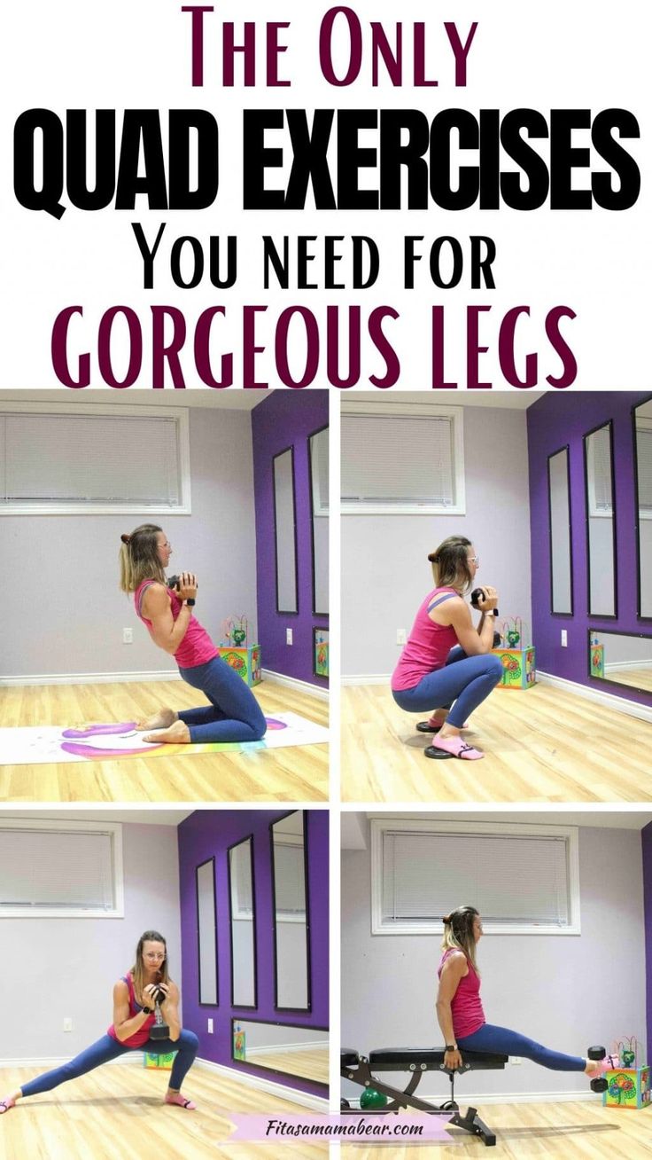 the only quadd exercises you need for gorgeous legs