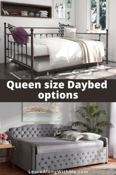 queen size daybed options for the bedroom