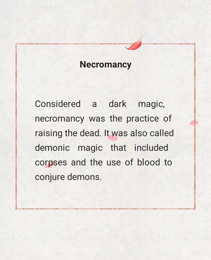 a piece of paper with some type of text on it that says necomanancy