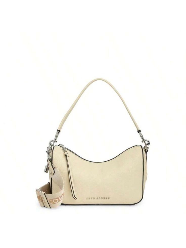 Pebbled leather construction enhances the chic appeal of this flat-bottom shoulder bag that's finished with a monogrammed convertible shoulder strap. 
10.43"W x 6.89"H x 4.33"D 
25.59" strap drop 
Leather 
Imported 
Item #7554051 
Convertible Shoulder Bag Marshmallow Casual,Fashionable    Plain    Women Bags, size features are:Bust: ,Length: ,Sleeve Length: The Chic, Shoulder Bag Women, Luggage Bags, Pebbled Leather, All Fashion, Marc Jacobs, Bags Women, Convertible, Shoulder Bags