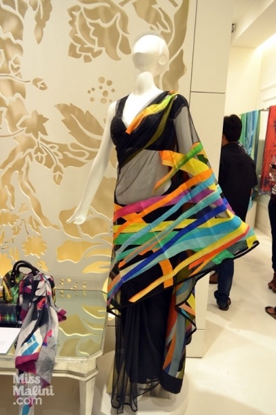 Satya Paul Black With Bright Colors, Satya Paul, Blouse Indian, Beautiful Sarees, Indian Saree Blouse, Indian Saree Blouses Designs, Casual Saree, Sari Blouse, Saree Trends