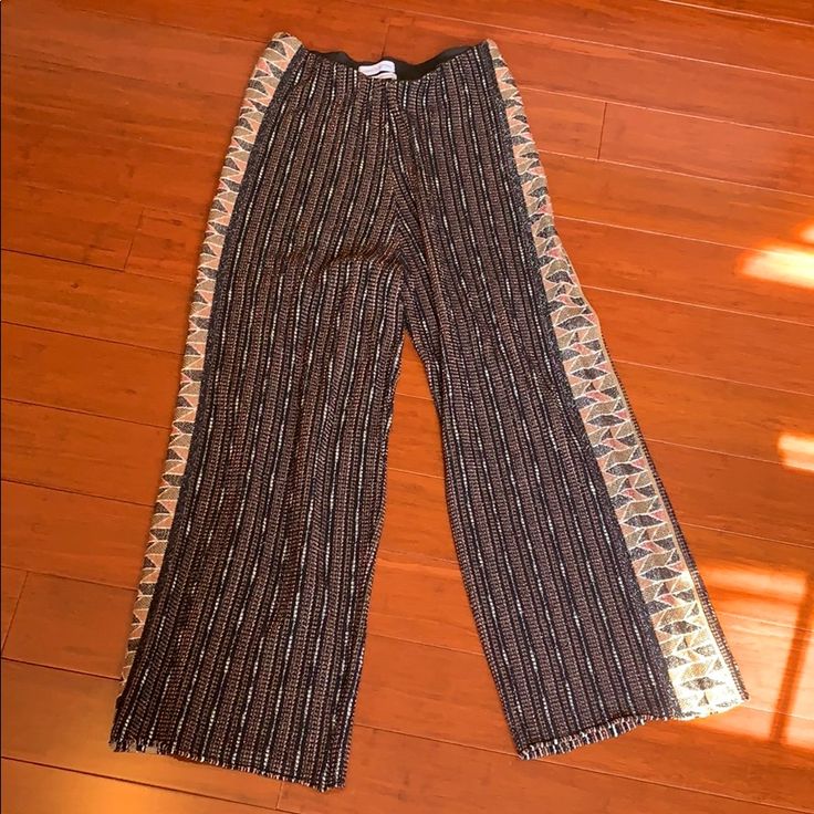 I Bought These Pants From Urban Outfitters. Great Party Pants! Never Worn. Urban Outfitters Straight Leg Cargo Pants, Bohemian Pants For Fall Party, Bohemian Pants For Party In Fall, Fitted Trousers For Festive Occasions, Festive Straight Pants For Spring, Spring Festive Straight Pants, Festive Spring Straight Pants, Chic Festive Pants For Summer, Festive Wide Leg Pants For Fall