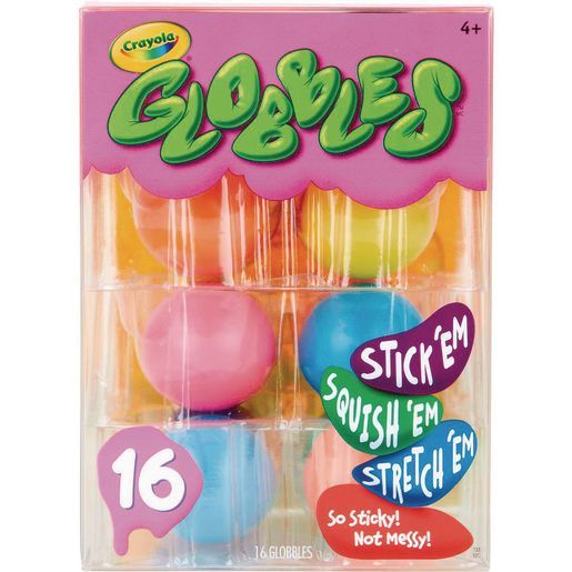 an assortment of colorful gummy balls in a package with the word gobbles on it