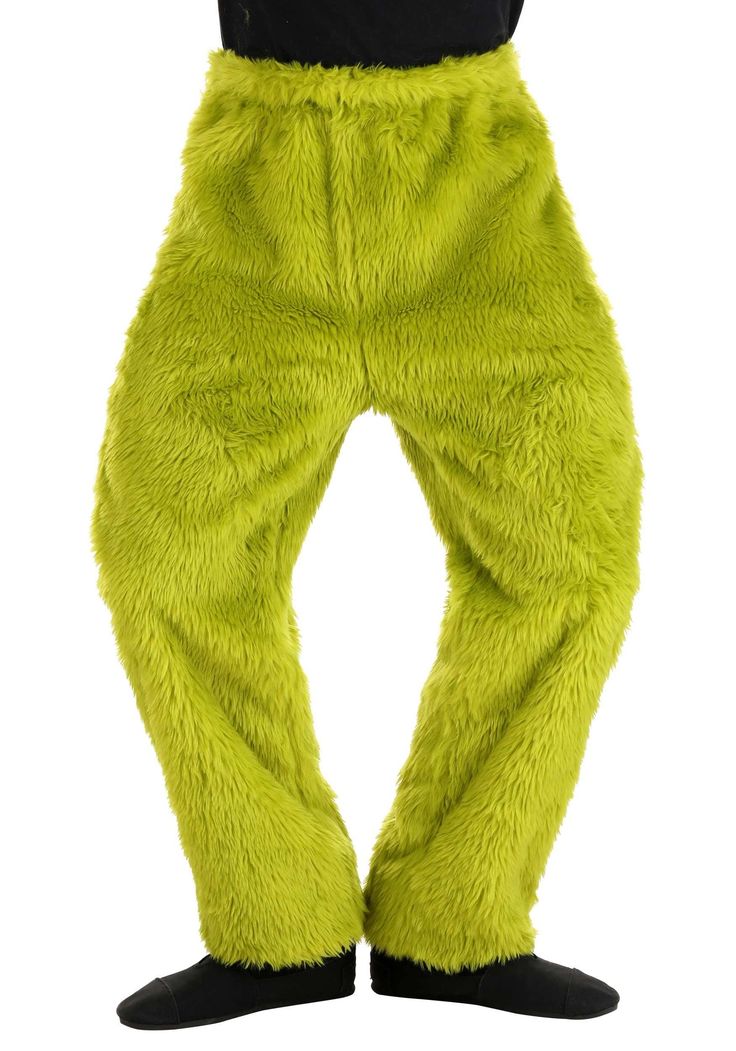 PRICES MAY VARY. Size: Small/Medium 61% polyester, 39% acrylic long-pile faux fur Pants have elastic waistband Relaxed, comfortable fit Officially licensed Although the Grinch doesn’t include pants in his Santa disguise, your kiddo will need something to keep their lower half warm when they dress up like him! Get them these officially licensed Dr. Seuss The Grinch Costume Fur Pants Child, and they’ll look like they’re ready to steal Christmas. These soft pants are made of polyester faux fur in t The Grinch Costume, Fur Pants, Grinch Costume, Plush Pajama Pants, Grinch Costumes, Dr Seuss Grinch, Dr Seuss The Grinch, Striped Pajama Pants, Green Fur