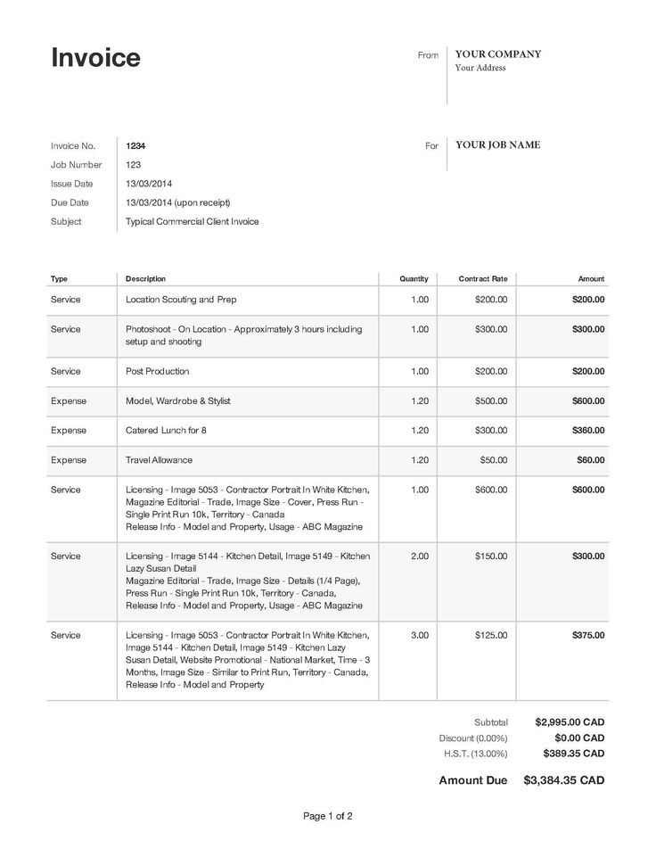 an invoice is shown with the same amount as it appears