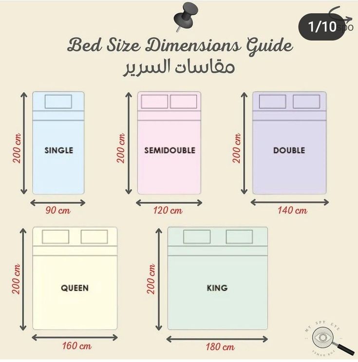 bed size guide for the king and queen