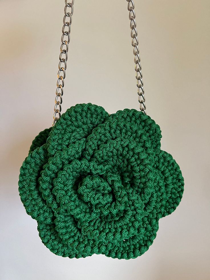 Flower design bag- Handmade MD Green Floral Shoulder Bag For Everyday Use, Handmade Pouch Shoulder Bag For Spring, Handmade Spring Pouch Shoulder Bag, Handmade Green Top Handle Shoulder Bag, Green Flower Shaped Shoulder Bag For Daily Use, Green Floral Shoulder Bag For Daily Use, Handmade Everyday Flower Bag, Handmade Spring Pouch Bag, Chic Flower-shaped Shoulder Bag For Everyday Use