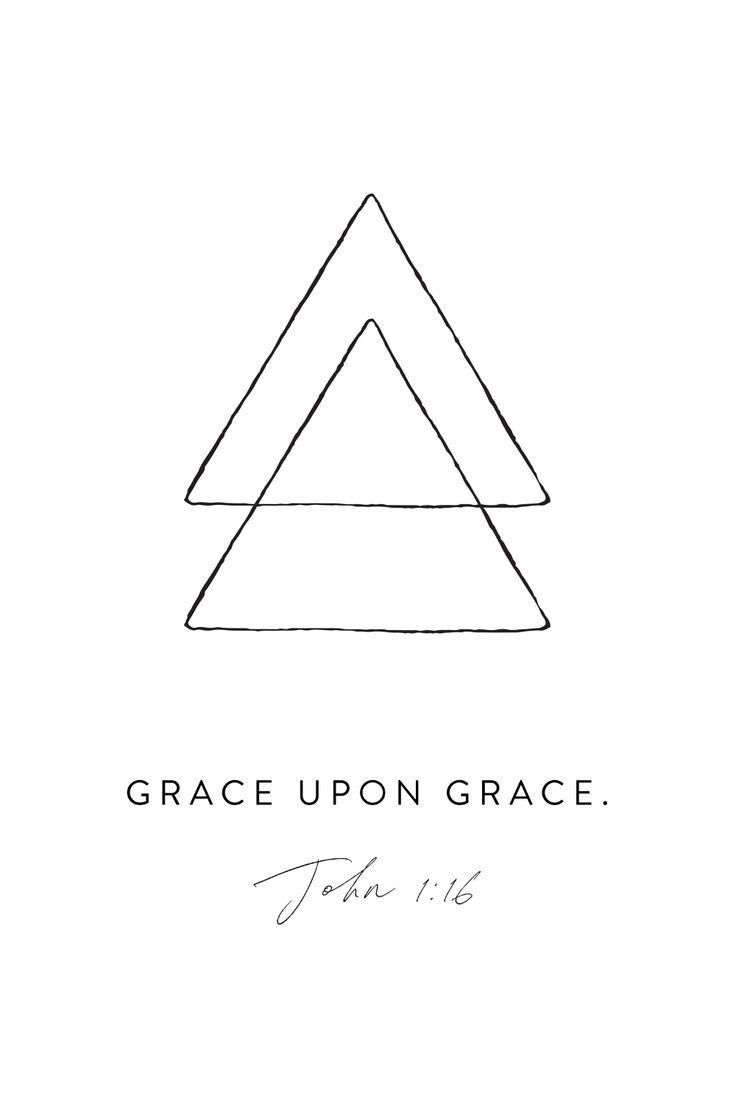 the grace upon grace logo is shown in black and white, with a handwritten message below it