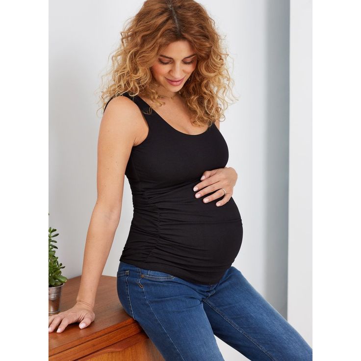 The Isabella Oliver Tank. Body References, Happy Pregnancy, Preggo Fashion, Maternity Chic, Maternity Outfits, Pregnancy Looks, Pregnancy Wardrobe, Stylish Maternity, Pregnancy Outfits