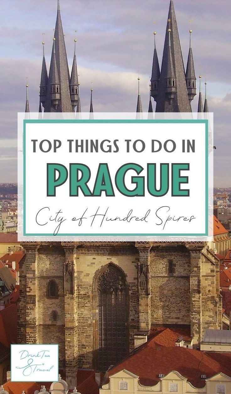 the top things to do in prague city of hundred spires sign over rooftops