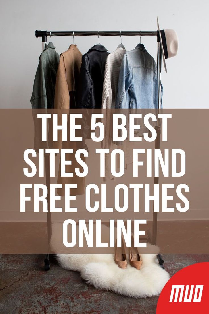 the 5 best sites to find free clothes online