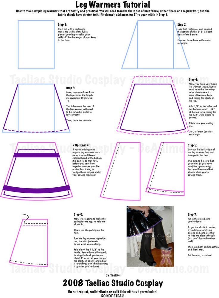 the instructions for how to make a skirt