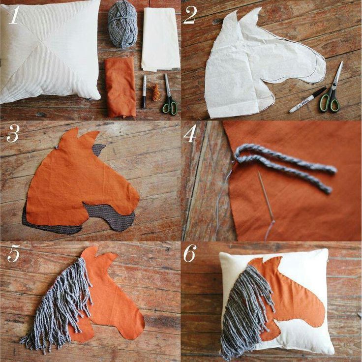 how to make a horse pillow