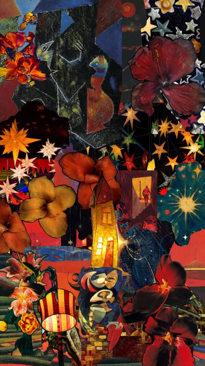 my first collage Globalization Collage, Global Village Coffeehouse, Wall Collage Decor, Future Wallpaper, Eclectic Aesthetic, Global Village, Dark Flowers, Coffeehouse, Iphone Wallpaper Themes