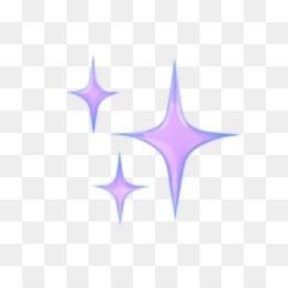 three purple stars on a white background