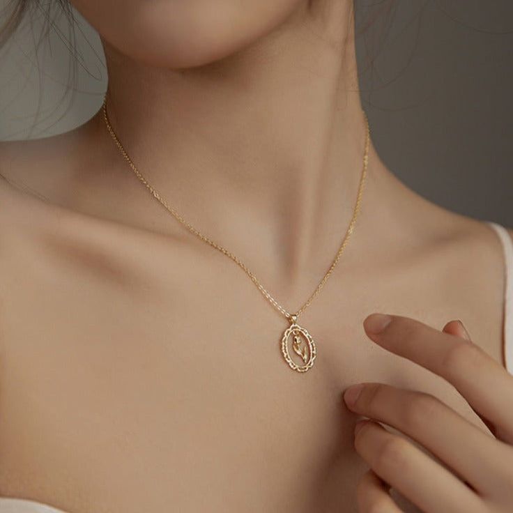 ✦ Make a bold statement with our 925 Sterling Silver Gold Hollow Tulip Necklace, a stunning piece of jewelry that symbolizes love and infinity. This elegant necklace features a beautiful tulip pendant, intricately designed with a hollow center and plated in gold for a luxurious finish. Crafted from high-quality materials, our necklace is made from 925 sterling silver and features an adjustable chain to ensure a comfortable fit for any neck size. The timeless and versatile design makes it a perfe Tulip Necklace, Elegant Necklace, Flower Pendant Necklace, Tulips Flowers, Elegant Necklaces, Flower Pendant, Gold Gold, Turks And Caicos Islands, Chain Length