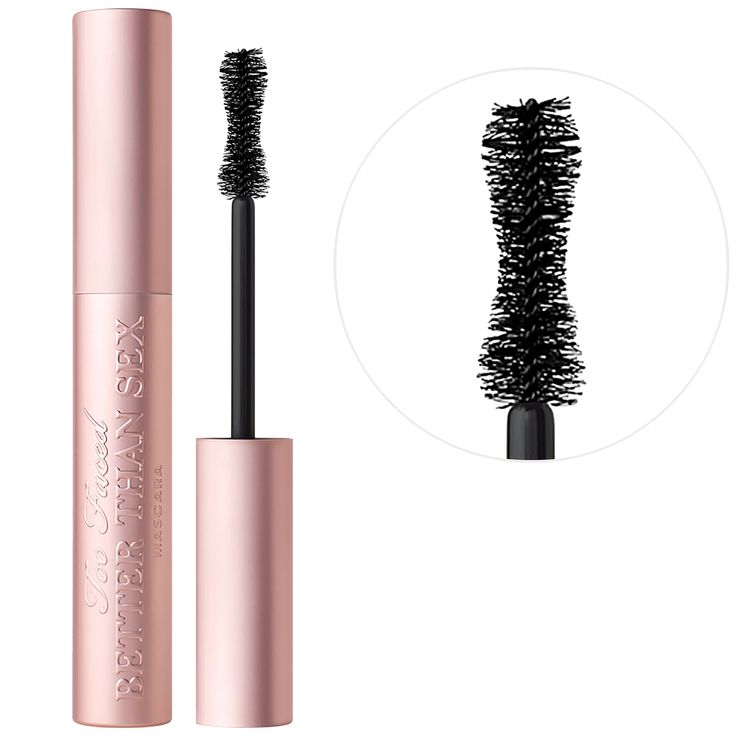 An intensely black volumizing mascara for the sexiest, most defined lashes possible.Formulation Type: Volumizing, Curling, LengtheningHighlighted Ingredients: - Film-Forming Polymer: Locks curl in place. - Acacia Senegal Tree Extract: Sets volume. - Collagen: Provides a plumping effect. Ingredient Callouts: Free of parabens. It is also vegan, gluten-free, and cruelty-free. What Else You Need to Know: This formula thickens, lengthens, and curls after just one coat. Inspired by the curves of a wom Mascara Too Faced, Glitter Shadow, Volumizing Mascara, Sephora Beauty, Lengthening Mascara, Beauty Games, Lip Injections, How To Apply Mascara, Too Faced Makeup