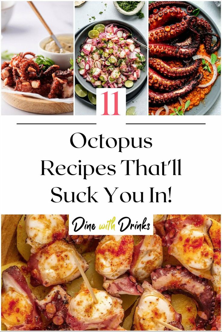 Explore the ocean's bounty with these irresistible octopus recipes. Whether you're in the mood for grilled treats or sophisticated culinary masterpieces, these dishes promise to delight your palate. Prepare to enjoy the most exquisite ways to appreciate this fascinating marine marvel. Japanese Octopus Recipes, Sauteed Octopus Recipe, Octopus Dishes, Octopus Recipe, Octopus Recipes, Garlic Rice, Shrimp Recipes Easy, Butter Recipe, Seafood Dishes