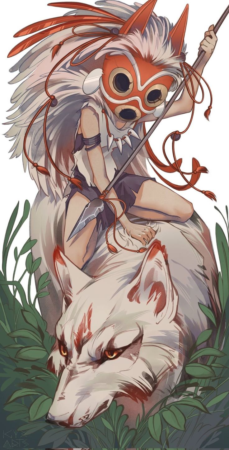 Princess Mononoke Art, Studio Ghibli Fanart, Ghibli Tattoo, Personajes Studio Ghibli, Studio Ghibli Background, Ghibli Artwork, Studio Ghibli Movies, Studio Ghibli Art, Princess Mononoke