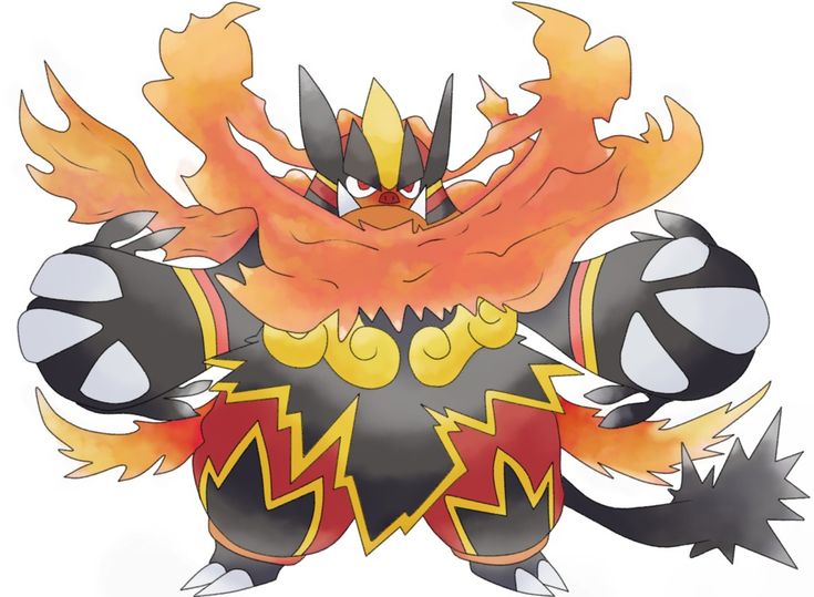 an image of a pokemon character with fire coming out of it's back end