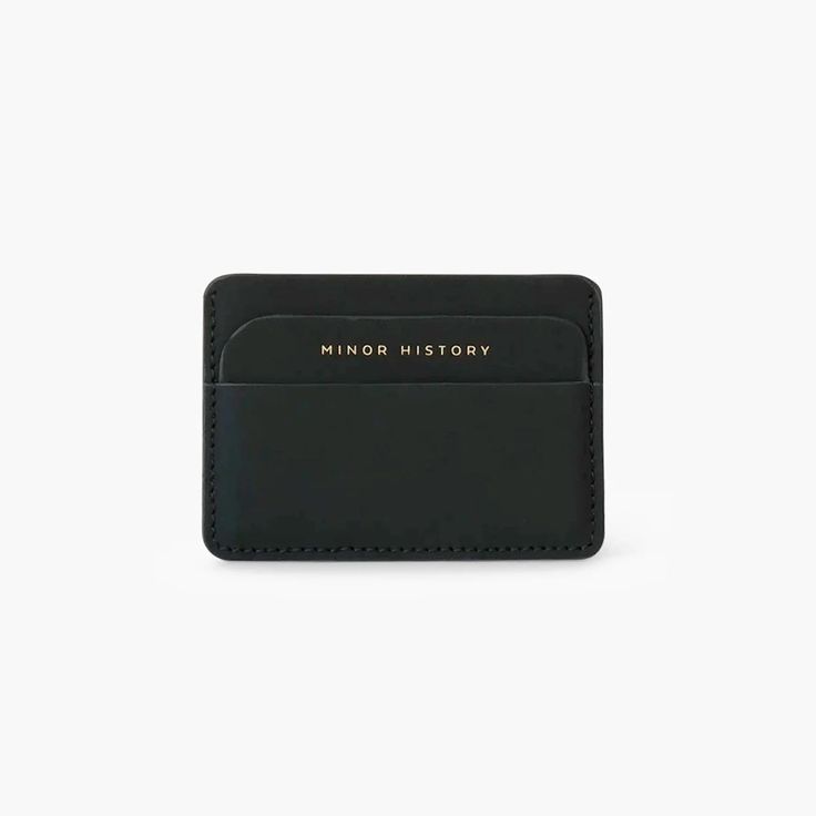 Find what you need and find it fast! The Metro is a quick little card holder inspired by life in the city, rushing between trains and destinations. A smart, no-fuss wallet for wherever you're headed. Pairs Well With Matcha breaks Public transportation Touchless office keycards Why You'll Love It Not all Leather is Created Equal Unlined Structured Full Grain Leather Plastic-Free & Unlined No Tricks of the Trade Solid Brass Hardware Naturally Beautiful & Ages Well For Ever (& Ever) Lifetime Guaran Functional Black Card Holder With Interior Slots, Black Rectangular Card Holder With Phone Sleeve, Minimalist Travel Wallet With Card Slots, Minimalist Travel Wallets With Card Slots, Modern Black Card Holder With Interior Slots, Minimalist Wallets With Card Slots For Travel, Functional Black Bifold Card Holder, Modern Black Card Holder With Rfid Blocking, Modern Black Card Holder With Card Slots