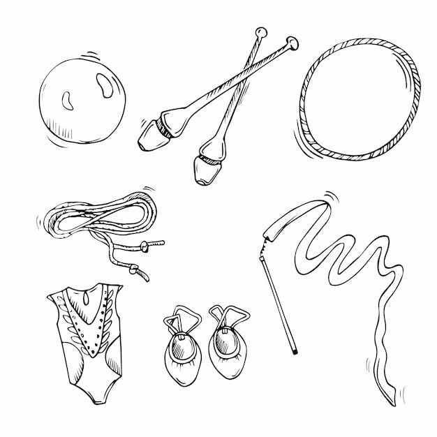 a drawing of various items that are being used to make a costume for a child