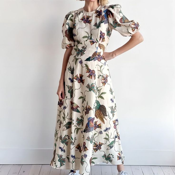 DescriptionSKU:662308152575Material:PolyesterThickness:normalSize :S-2XLPopular elements:printingStyle type:fashion casualSuitable season:spring, summer, autumncrowd:womenProduct Type:DressThe size is measured by hand, there may be 2-3cm difference due to manual measurement. Size chart： SizeChestLengthcminchcminchS8433.1 13051.18 M8633.9 13151.57 L8834.6 13251.97 XL9035.4 13352.36 2XL9236.2 13452.76 Flower Print Midi Dress, Bird And Flower, Midi Dress Plus Size, Dress Closet, Outwear Coat, Outwear Women, Jungle Print, Maxi Shirt Dress, Summer Swim Suits