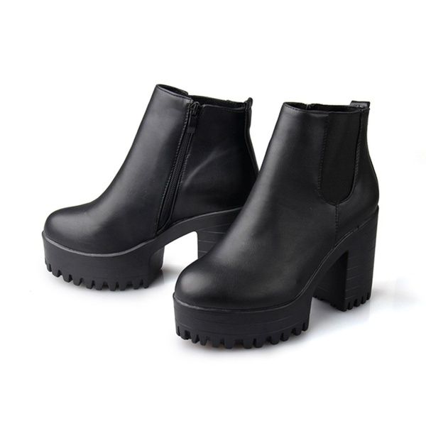 Pump Boots, Heel Platforms, Motorcycle Shoes, Chunky Ankle Boots, Pu Boots, High Ankle Boots, Women Boots, Motorcycle Boots, Boot Pumps