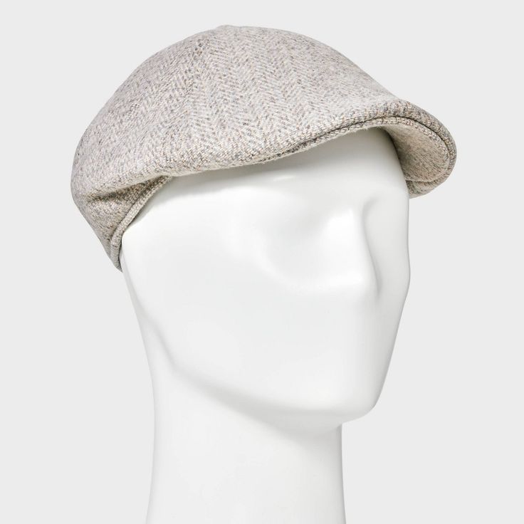 Gives any ensemble a pop of classic appeal with this Recycled Polyester Beanie from Goodfellow & Co™. Made from a midweight fabric, this woven beanie hat sits comfortably on your head, while a back elastic closure offers a secure fit. Showcasing a textured heathered pattern for cool flair, you can pair it with a variety of ensembles. Goodfellow & Co™: Feel good in what you wear, anywhere. Fitted Casual Flat Cap, Cotton Flat Cap For Fall, Classic Cotton Winter Hat, Classic Spring Beanie Hat, Wool Flat Cap For Spring, Spring Wool Flat Cap, Spring Wool Beanie Hat, Casual Beige Wool Hat, Fitted Cream Cotton Hats