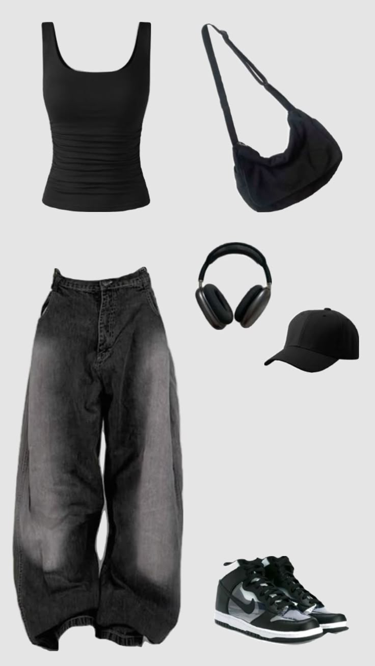 Y2k Mujer, Everyday School Outfits, Star Clothing, Fashion Top Outfits, Casual School Outfits, Easy Trendy Outfits, Tomboy Style Outfits, Trendy Fashion Outfits, Cute Everyday Outfits