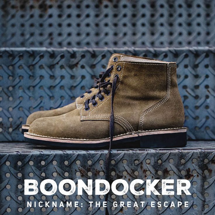 Introducing Brown Suede Boondocker Boots For Man Introducing Hector Maden's Outside Brown Suede Boondocker Boots - a classic design made with the finest materials and exquisite craftsmanship. Our team of experienced designers has taken inspiration from the original boondocker boots that were popularized by Steve McQueen in the movie "The Great Escape" to create a timeless footwear option that exudes style and durability. At Hector Maden, we believe in crafting shoes that are both functional and Boots For Man, Desert Combat Boots, Combat Boots Men, The Great, Great Escape, The Great Escape, Prison Break, Red Wing, Steve Mcqueen