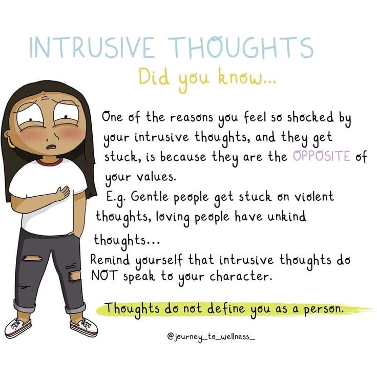 Ocd Intrusive Thoughts, Ocd Therapy, Intrusive Thoughts, Be Kind To Your Mind, Mental Health And Wellbeing, Mental Health Resources, Mental And Emotional Health, Self Care Activities, Mental Health Matters